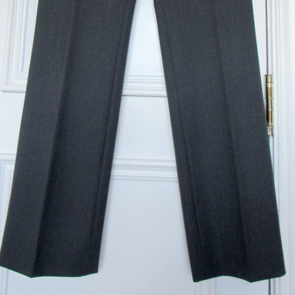 Piazza Sempione Grey Wool(93%) Sophia Pants IT 40 US 4,made in Italy - Picture 5 of 10